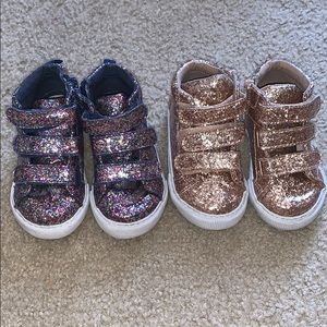 Gap high top sneakers size 8